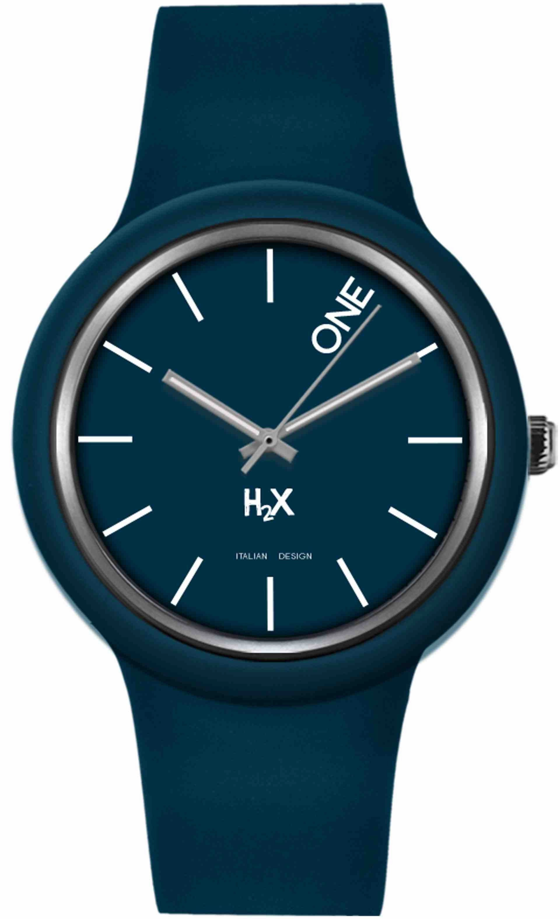 H2X One 42mm Gent Blu Unisex cod. P-SB430UB2