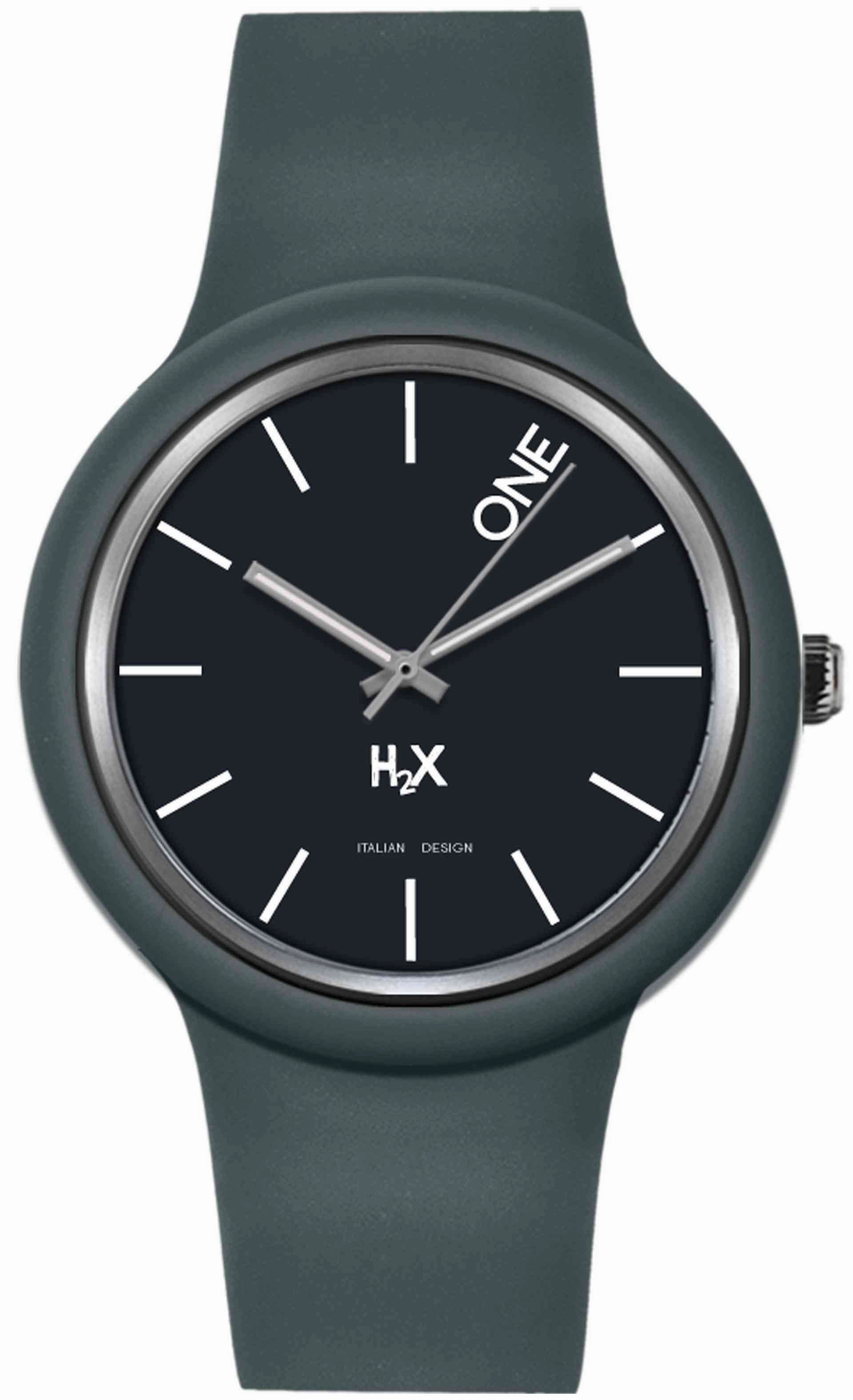 H2X One 42mm Gent Grigio Unisex cod. P-SG430UG2