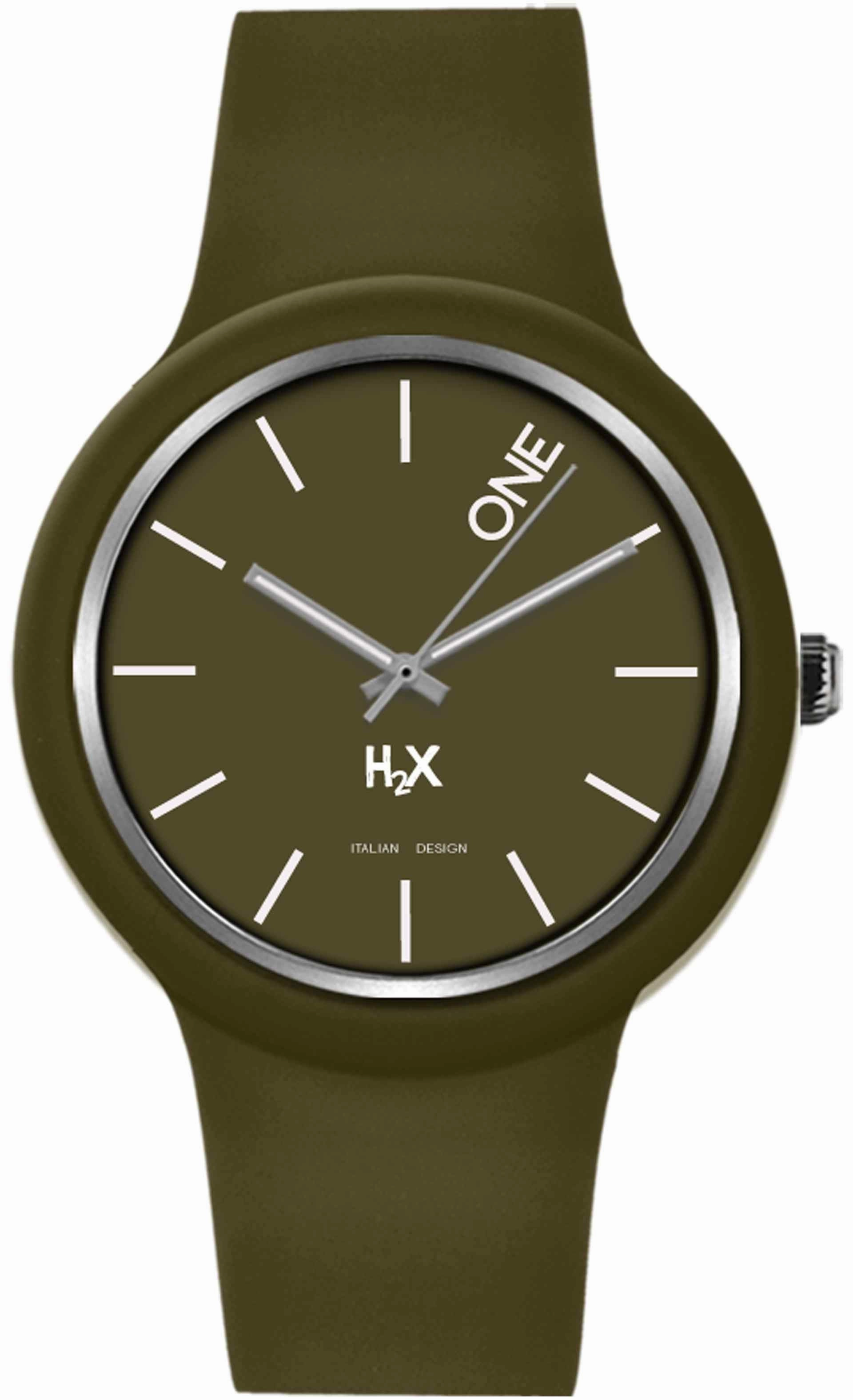 H2X One 42mm Gent Marrone Unisex cod. P-SM430UM1