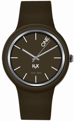 H2X One 42mm Gent Marrone Unisex cod. P-SM430UM2