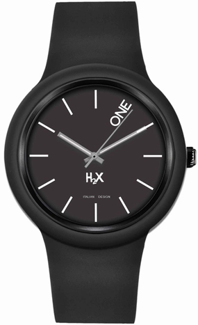 H2X One 42mm Gent Nero Unisex cod. P-SN430UN2