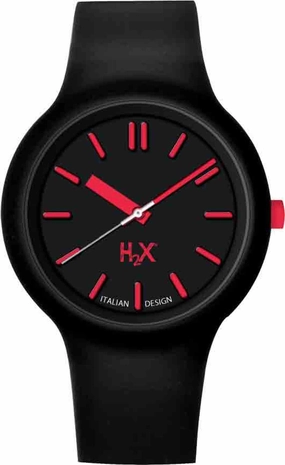 H2X One 43MM Gent Nero Unisex cod. P-SN390UNR