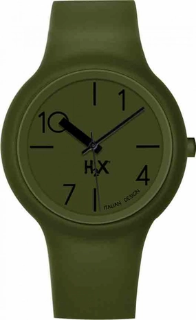 H2X One 43MM Verde Gent Unisex cod. P-SV390UV1