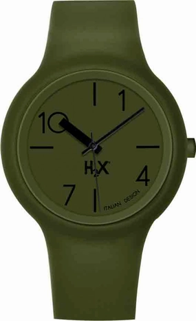 H2X One 43MM Verde Gent Unisex cod. P-SV390UV1