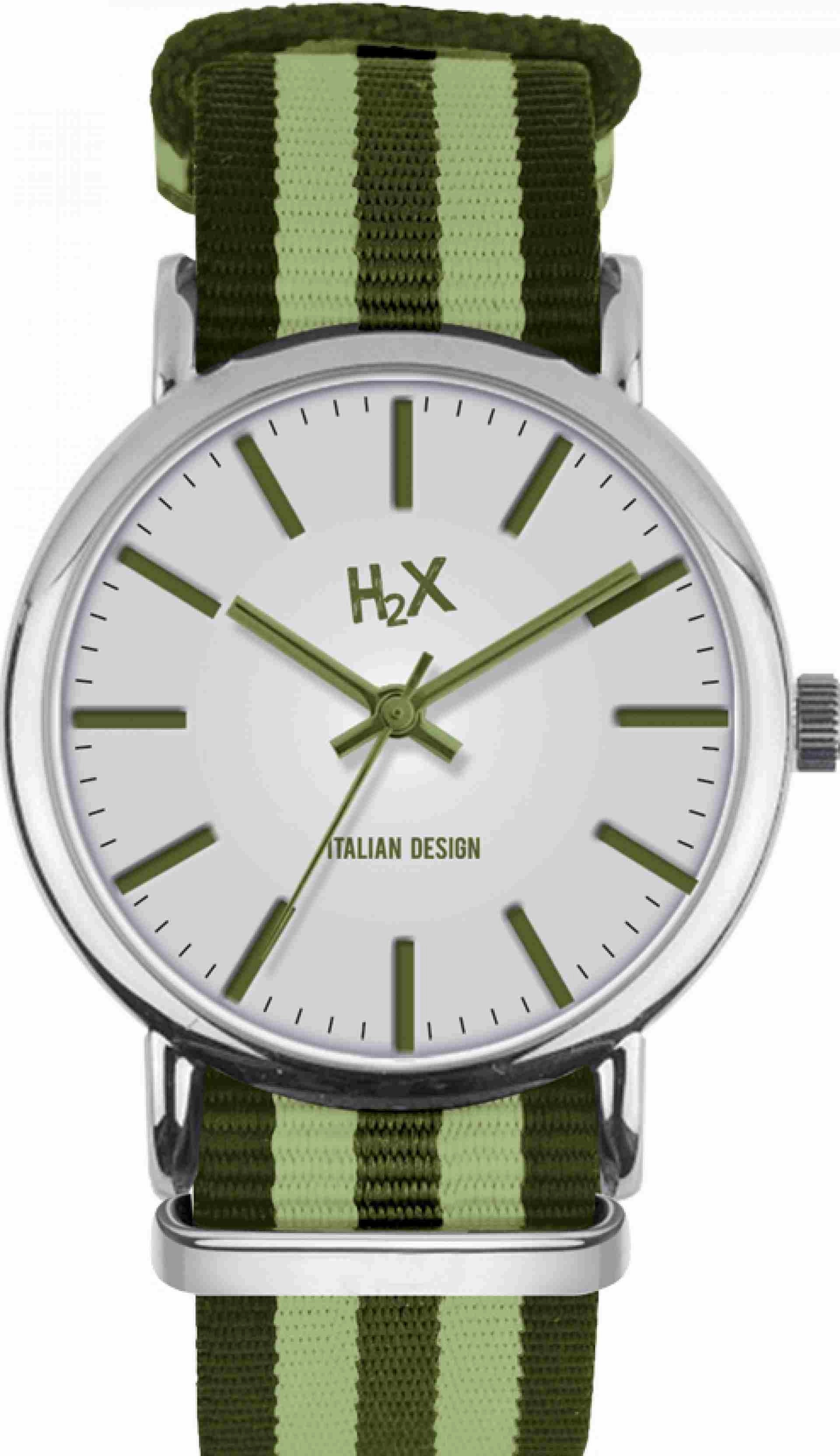 H2X Tidy 39mm Verde Unisex cod. P-FA415XI7