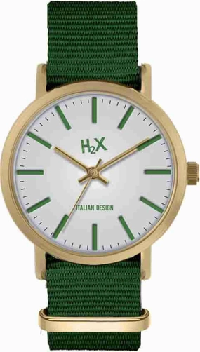 H2X Tidy 39mm Verde Unisex cod. P-FG415XI4