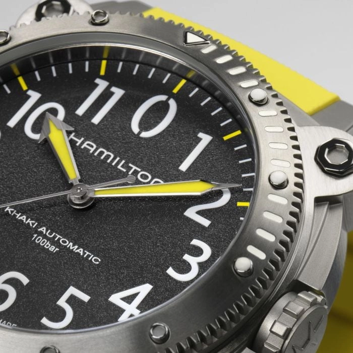 HAMILTON - KHAKI NAVY BELOWZERO AUTO TITANIUM - H78535380