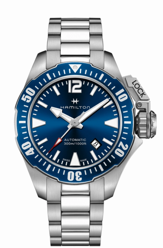 HAMILTON:KHAKI NAVY FROGMAN AUTO H77705145
