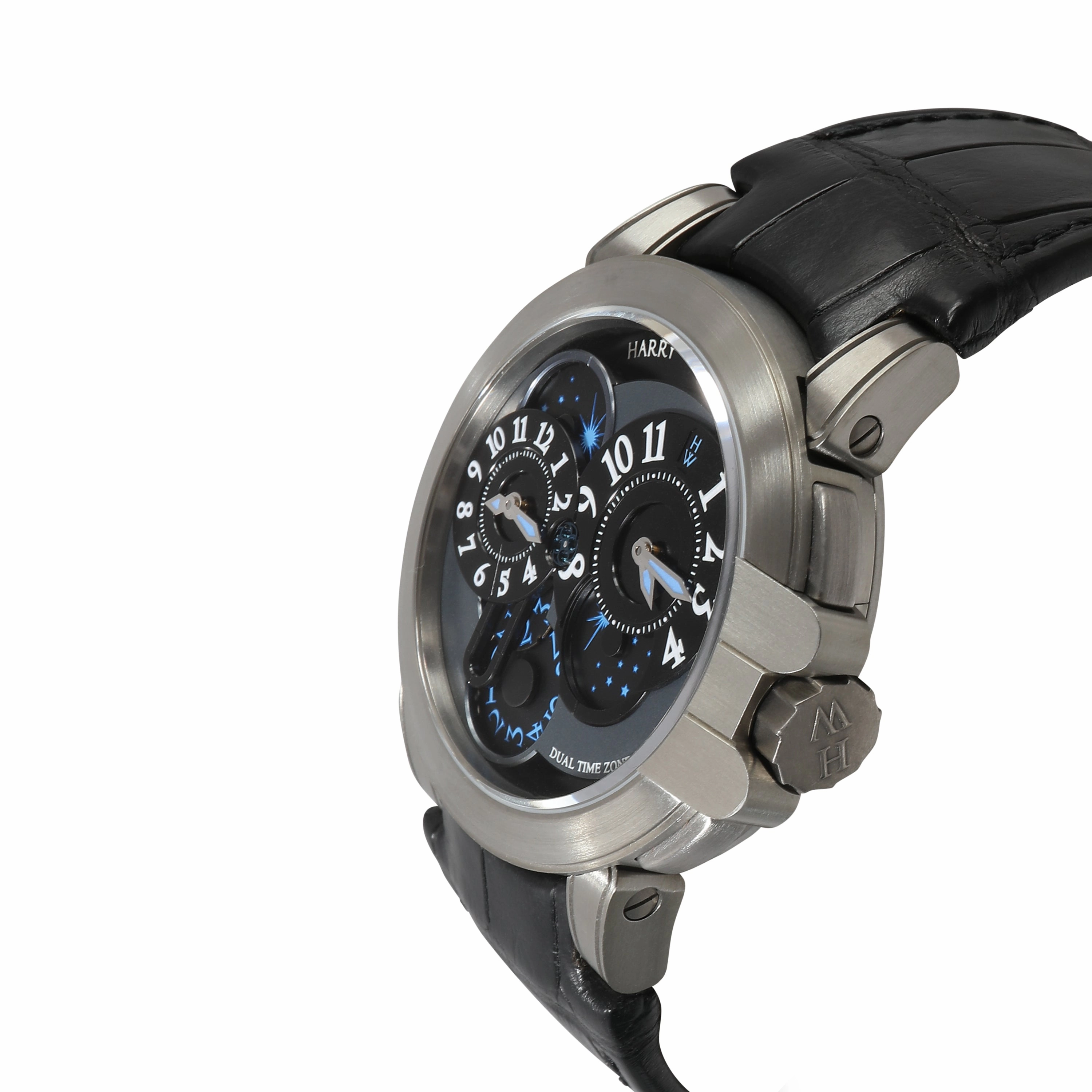 Harry Winston Ocean Dual-Time Project Z 400-MATZ44ZC.K1 Men's Watch in  Zalium