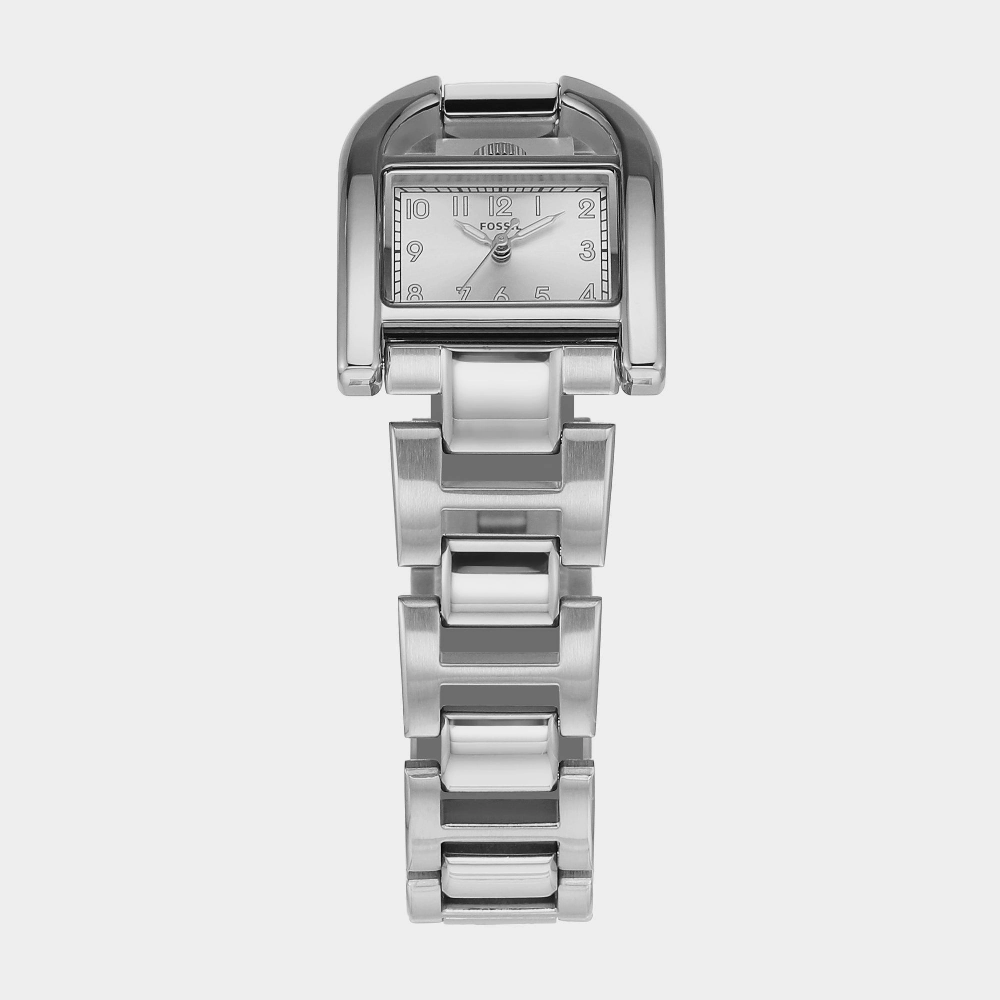 Harwell Women Quartz Silver Dial Analog Stainless Steel Watch ES5326