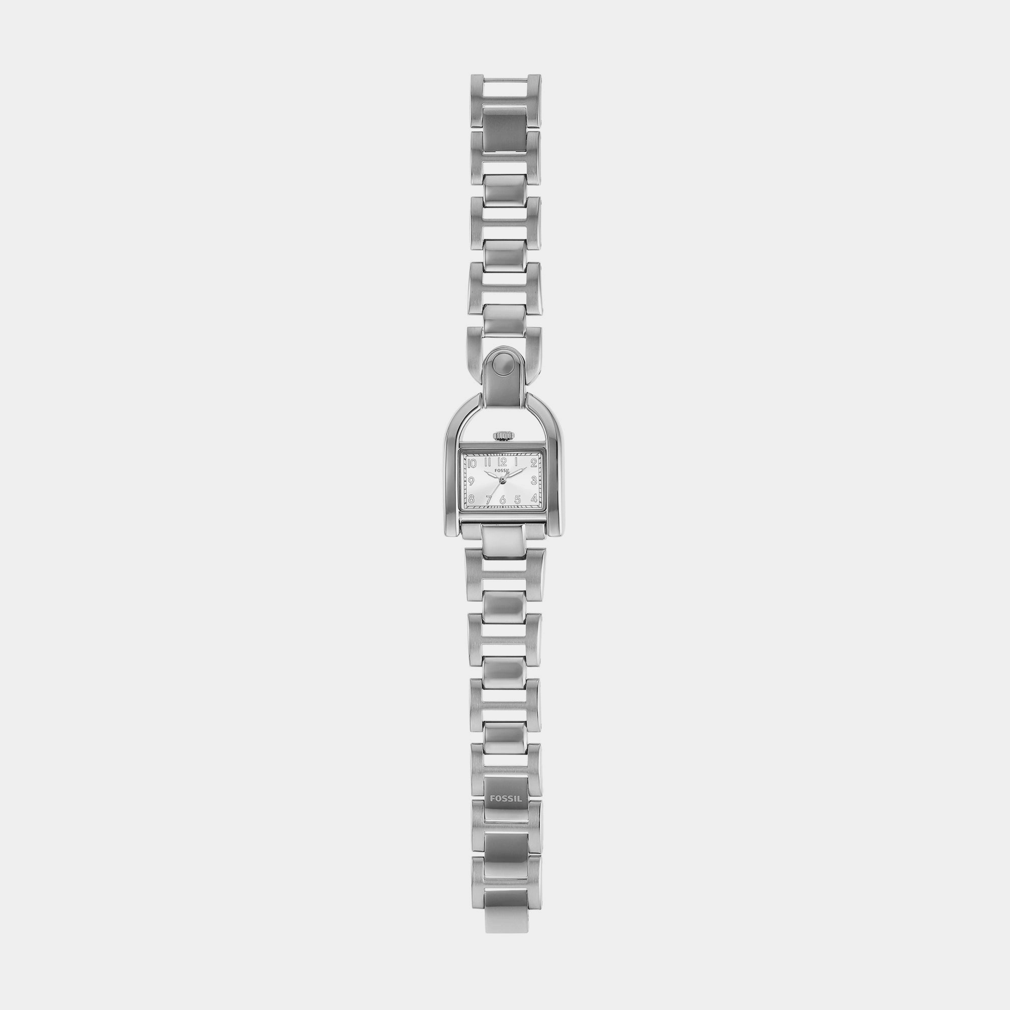 Harwell Women Quartz Silver Dial Analog Stainless Steel Watch ES5326