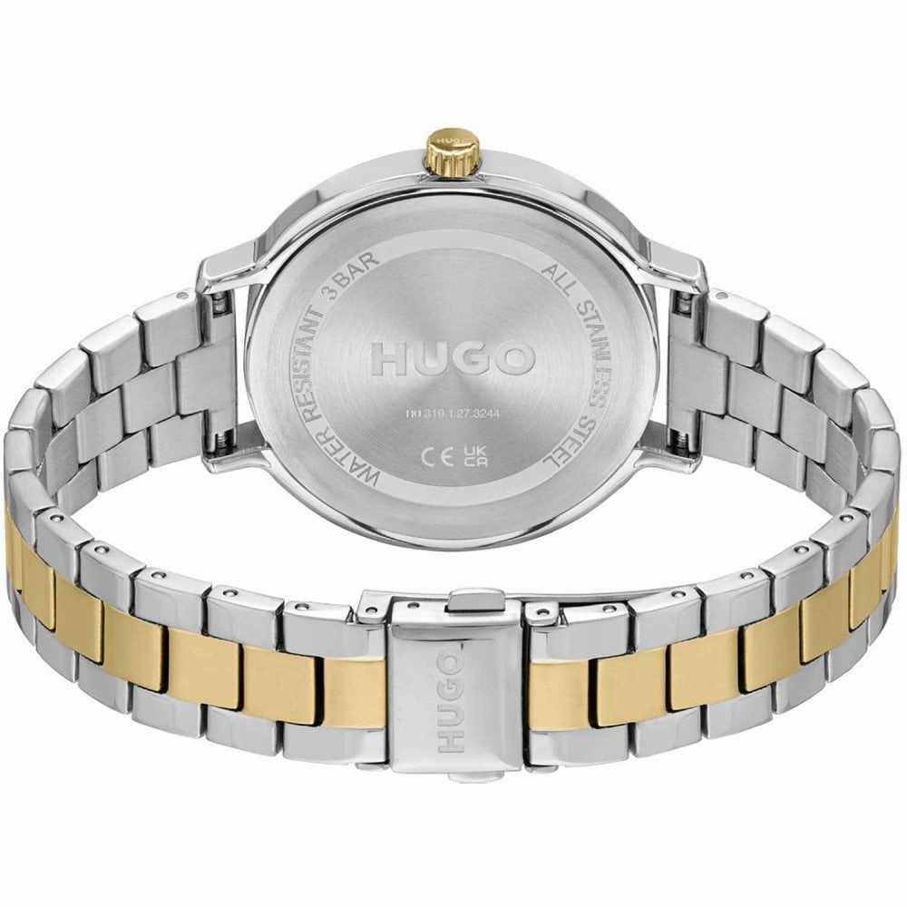Hugo Ladies #Edgy Two Tone Watch 1540112