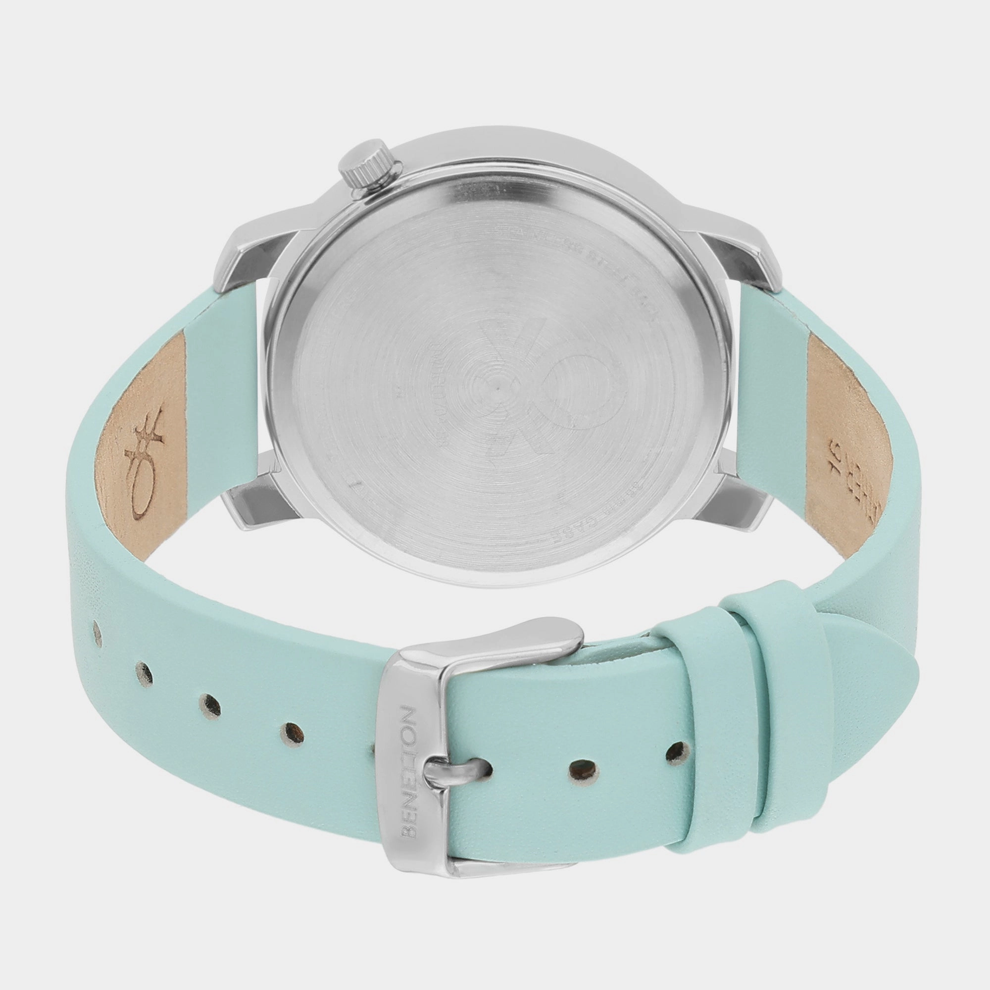 Iconic Blue Women's 3 Hands Analog Leather Watch UWUCL0704