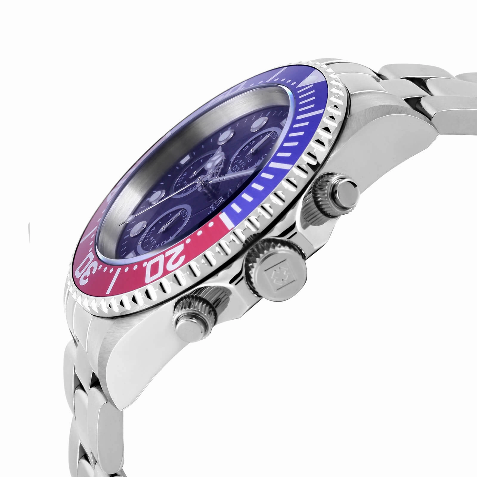 Invicta Men's Chronograph Stainless Steel Watch - Pro Diver Blue Dial Quartz | 1771