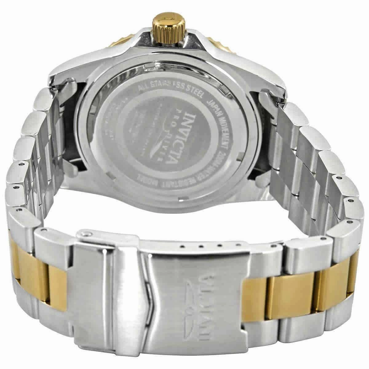 Invicta Men's Quartz Watch - Pro Diver Blue Dial Two Tone Steel Bracelet Dive | 33268