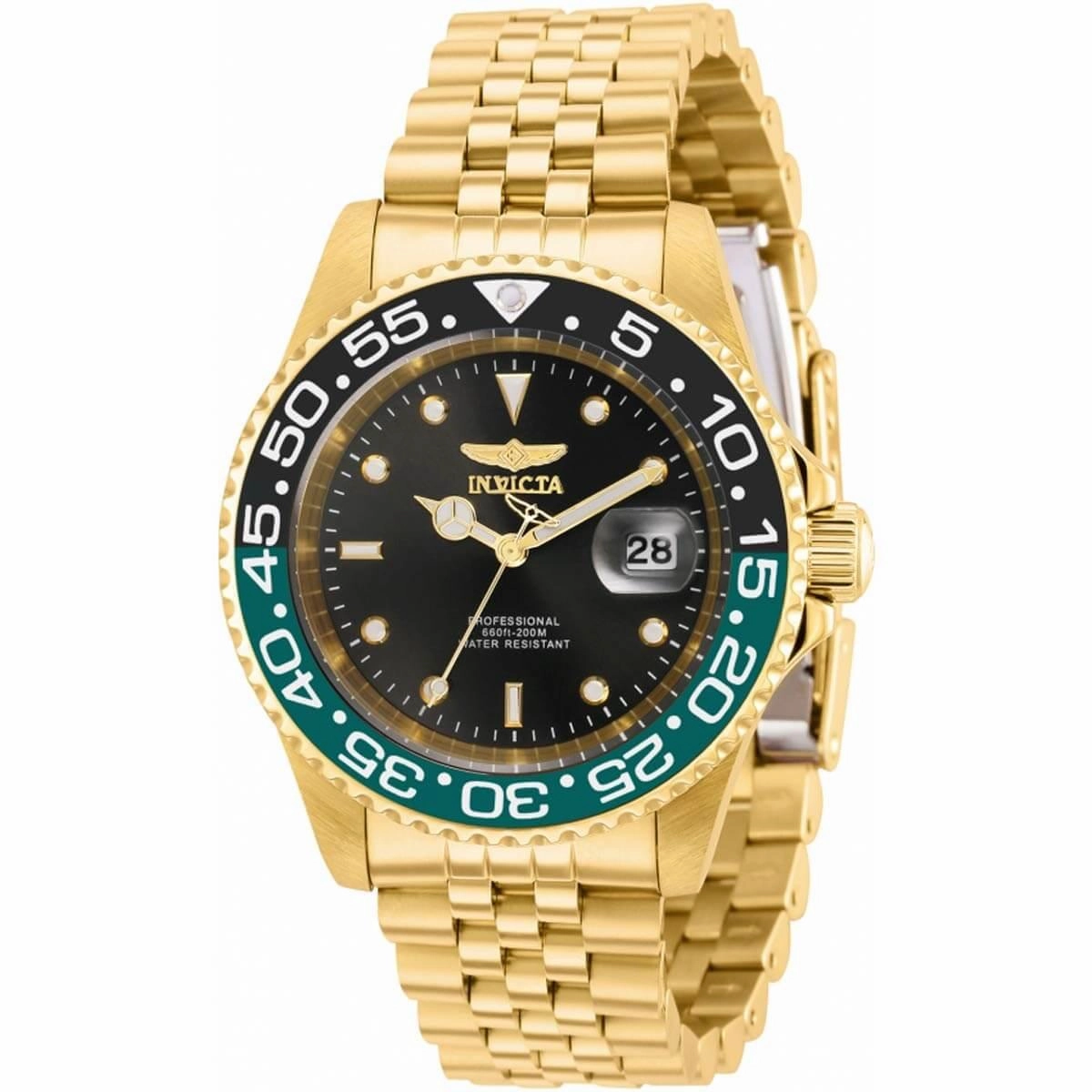 Invicta Men's Quartz Watch - Pro Diver Yellow Gold Stainless Steel Bracelet | 36043