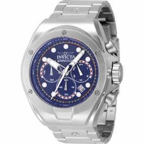 Invicta Men's Watch - Invicta Racing Chronograph Blue Dial Silver Bracelet | 47745