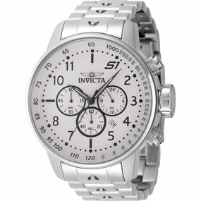 Invicta Men's Watch - S1 Rally Chronograph Silver Stainless Steel Bracelet | 23078