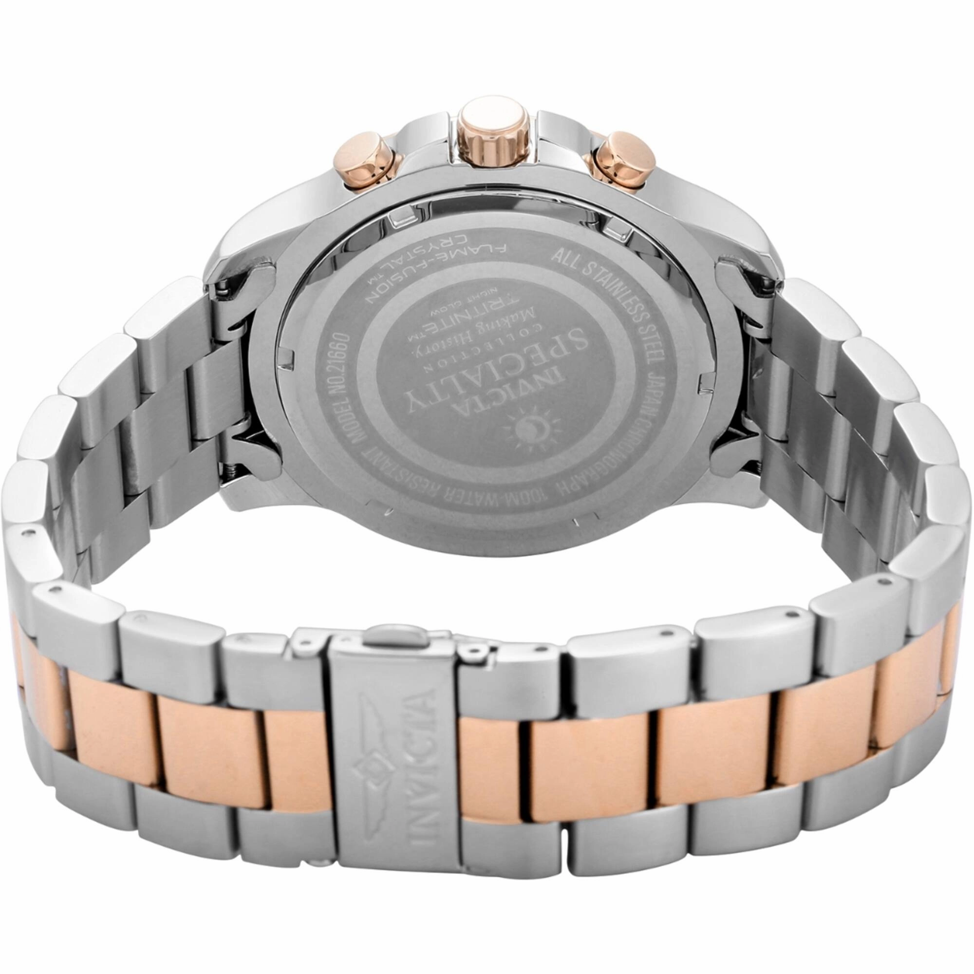 Invicta Men's Watch - Specialty Chronograph Two Tone Stainless Steel Bracelet | 21660