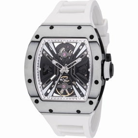 Invicta Men's Watch S1 Rally Automatic White Silicone Strap Chronograph 49028