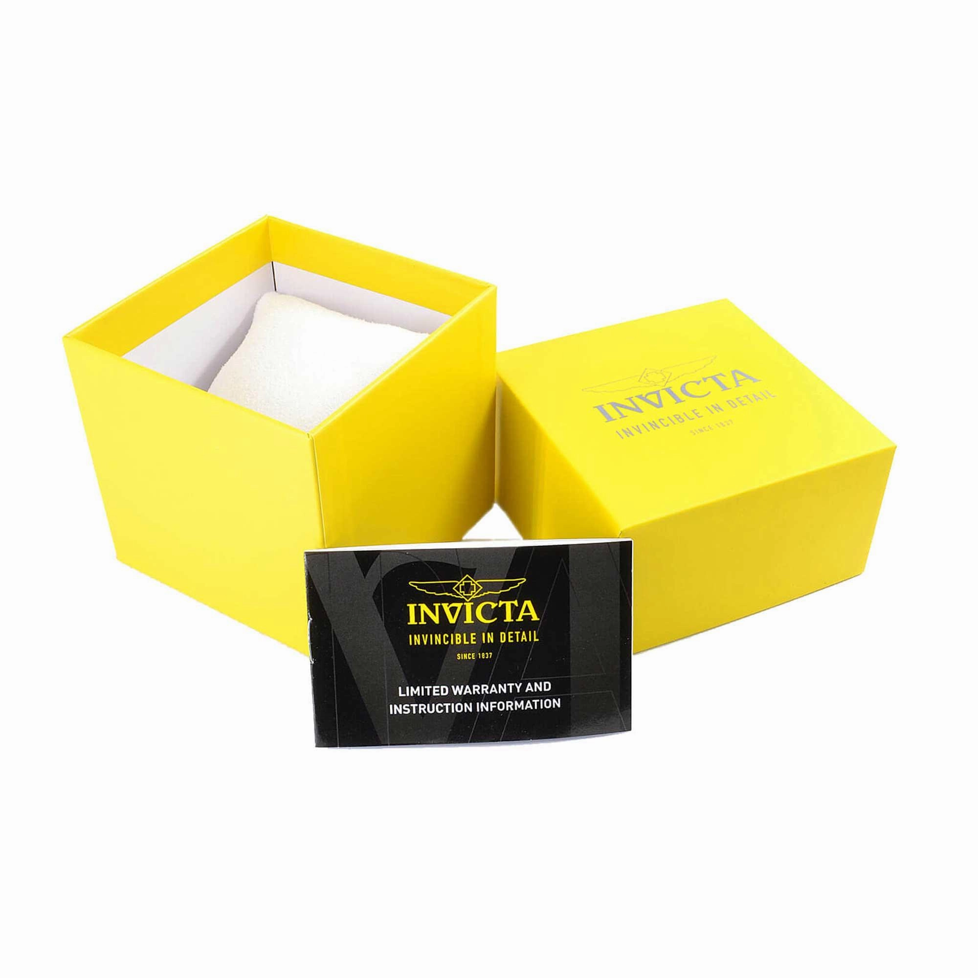 Invicta Women's Watch - Wildflower Black Dial Yellow Gold Mesh Bracelet | 47324