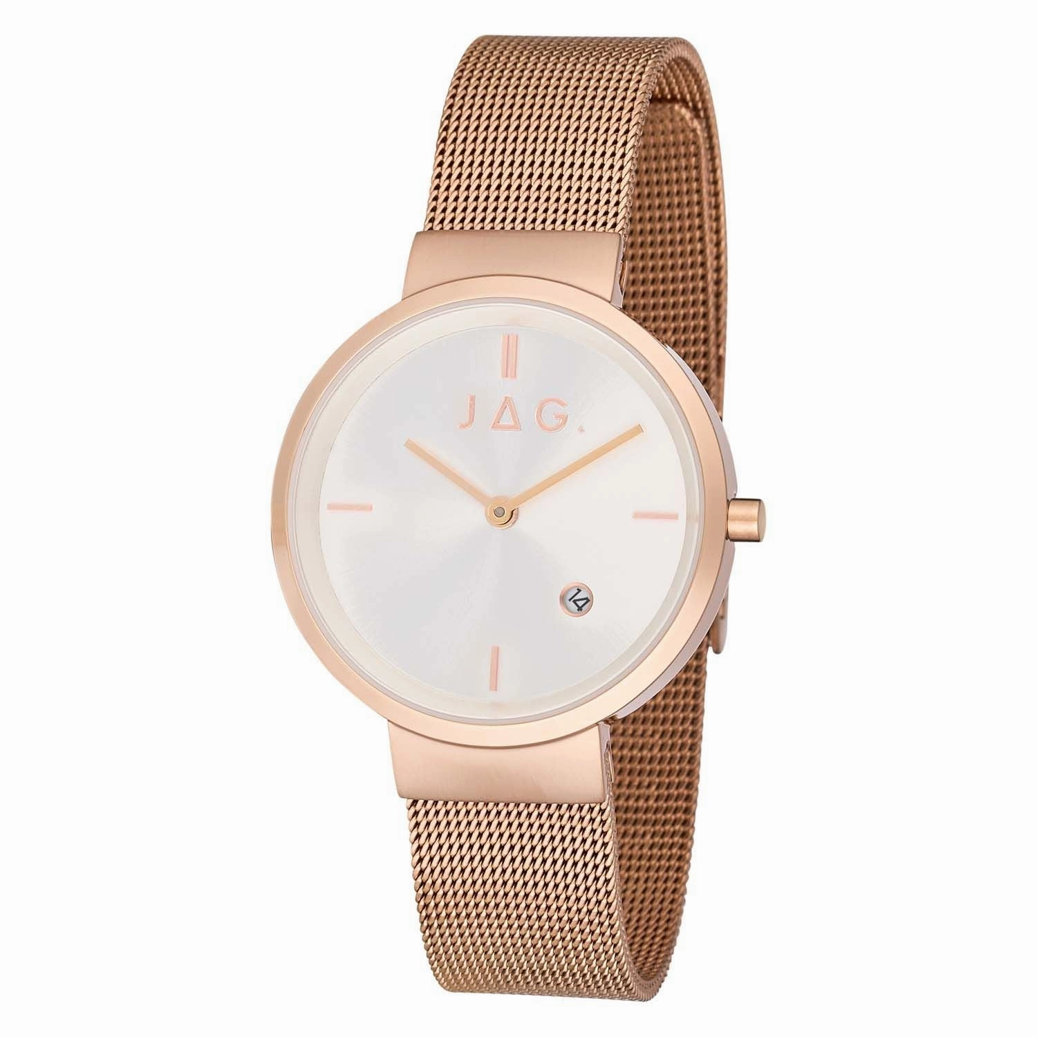 Jag Esme White Dial 31mm Watch J2611A