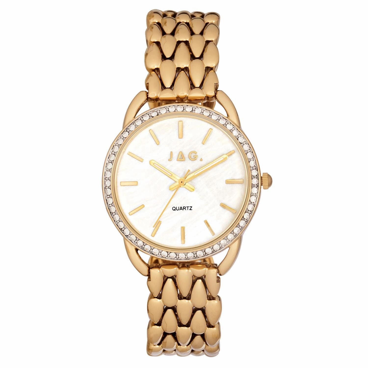 Jag Kimberley White Dial 32.8mm Watch J2671A
