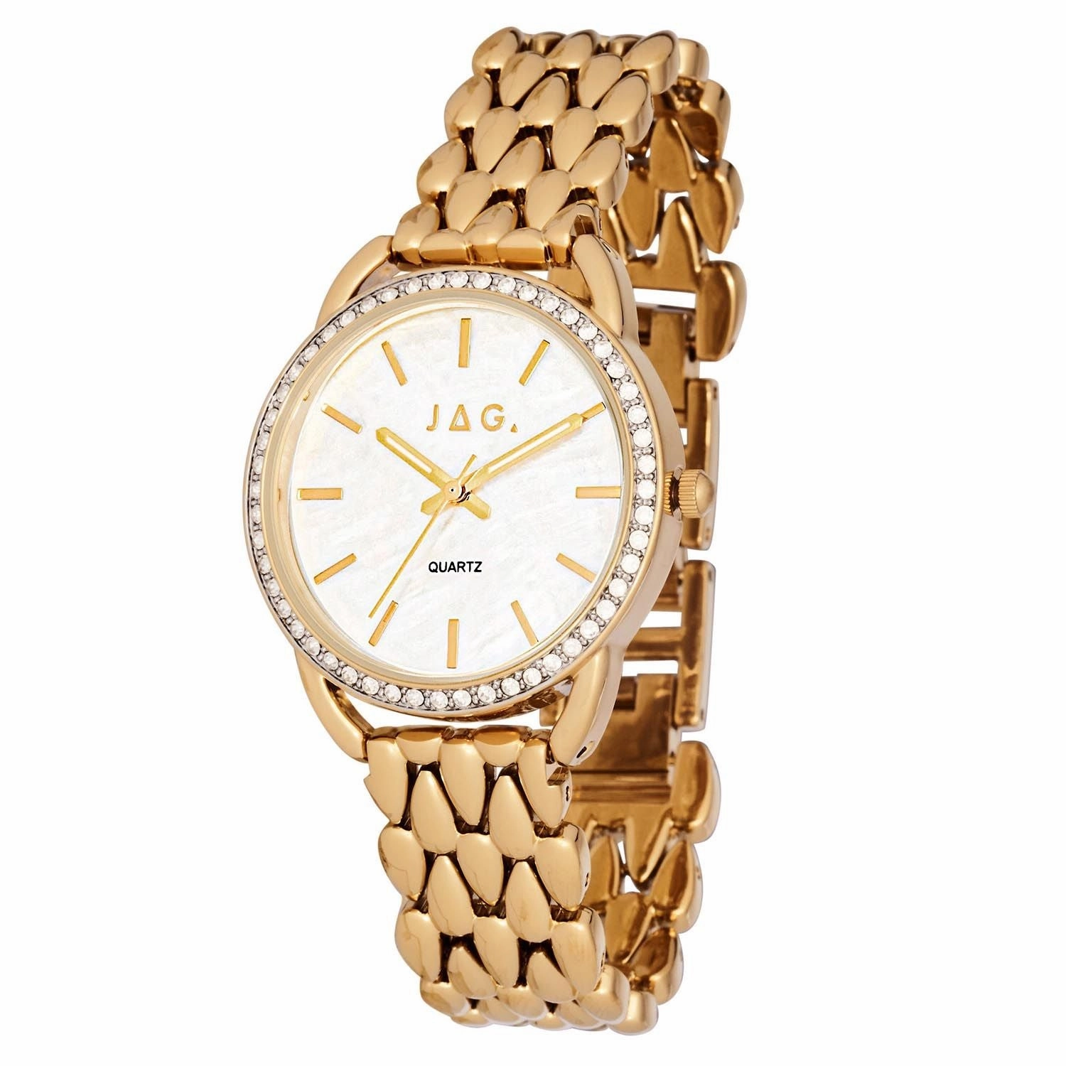 Jag Kimberley White Dial 32.8mm Watch J2671A