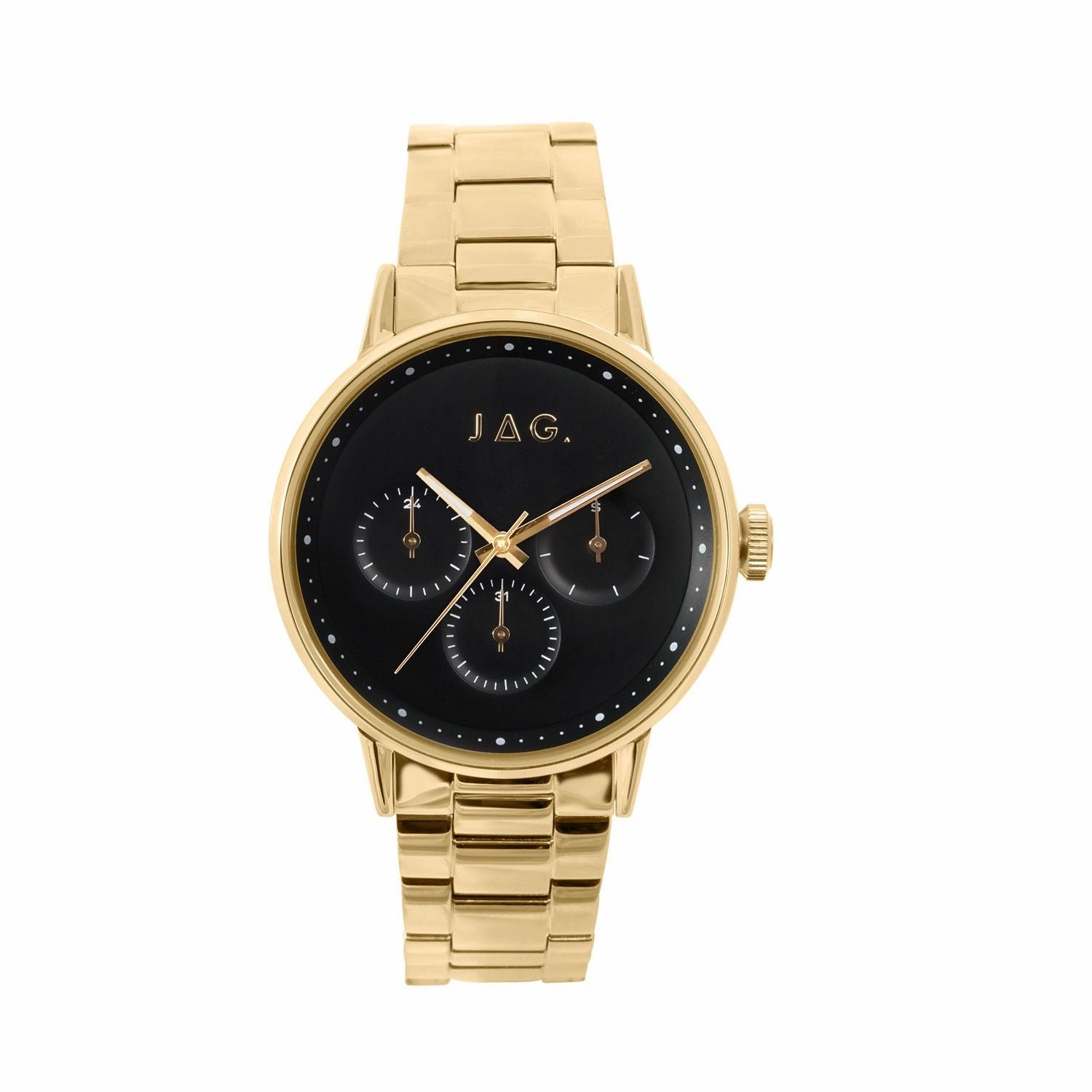 Jag Norwood Black Dial 42mm Watch J2763A