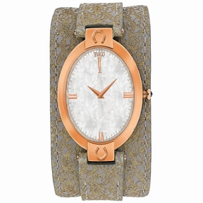 Jivago Women's White MOP dial Watch