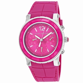 Juicy Couture Women's HRH Pink Dragon Fruit Pink Dial Watch
