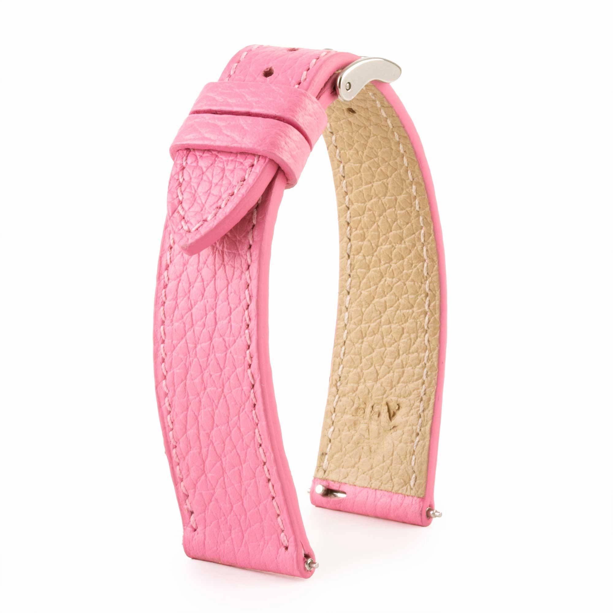 Leather watchband - Buffalo (black, blue, green, brown, kaki...)
