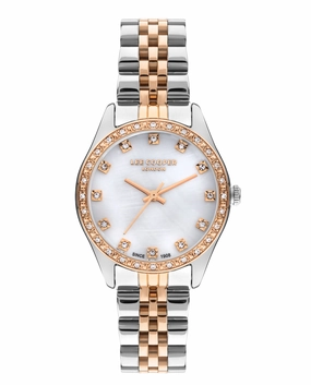 Lee Cooper - LC07818.520 - Women's Super Metal Silver/Rose Gold Watch