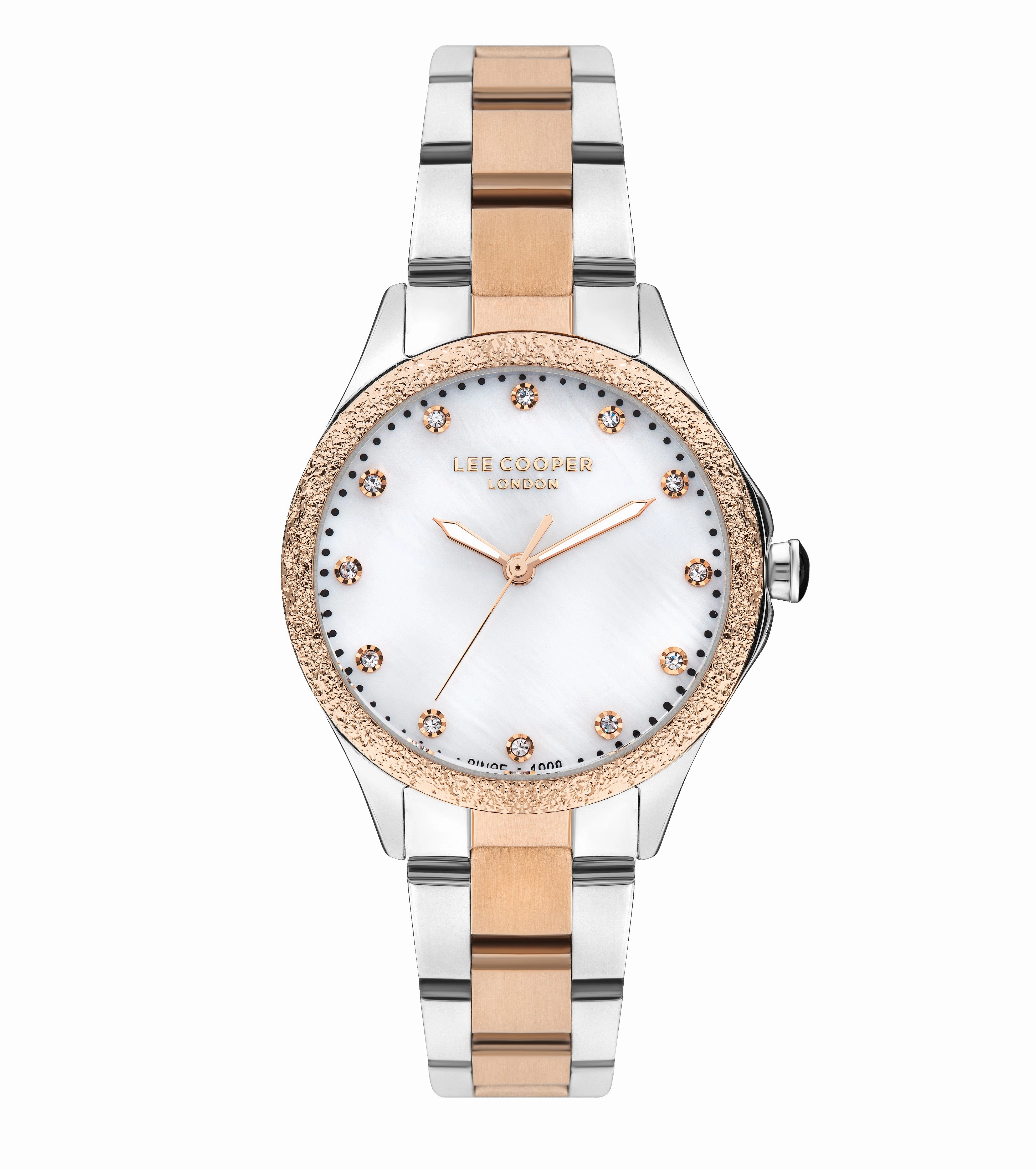 Lee Cooper - LC07840.520 - Women's Super Silver/Rose Gold Watch