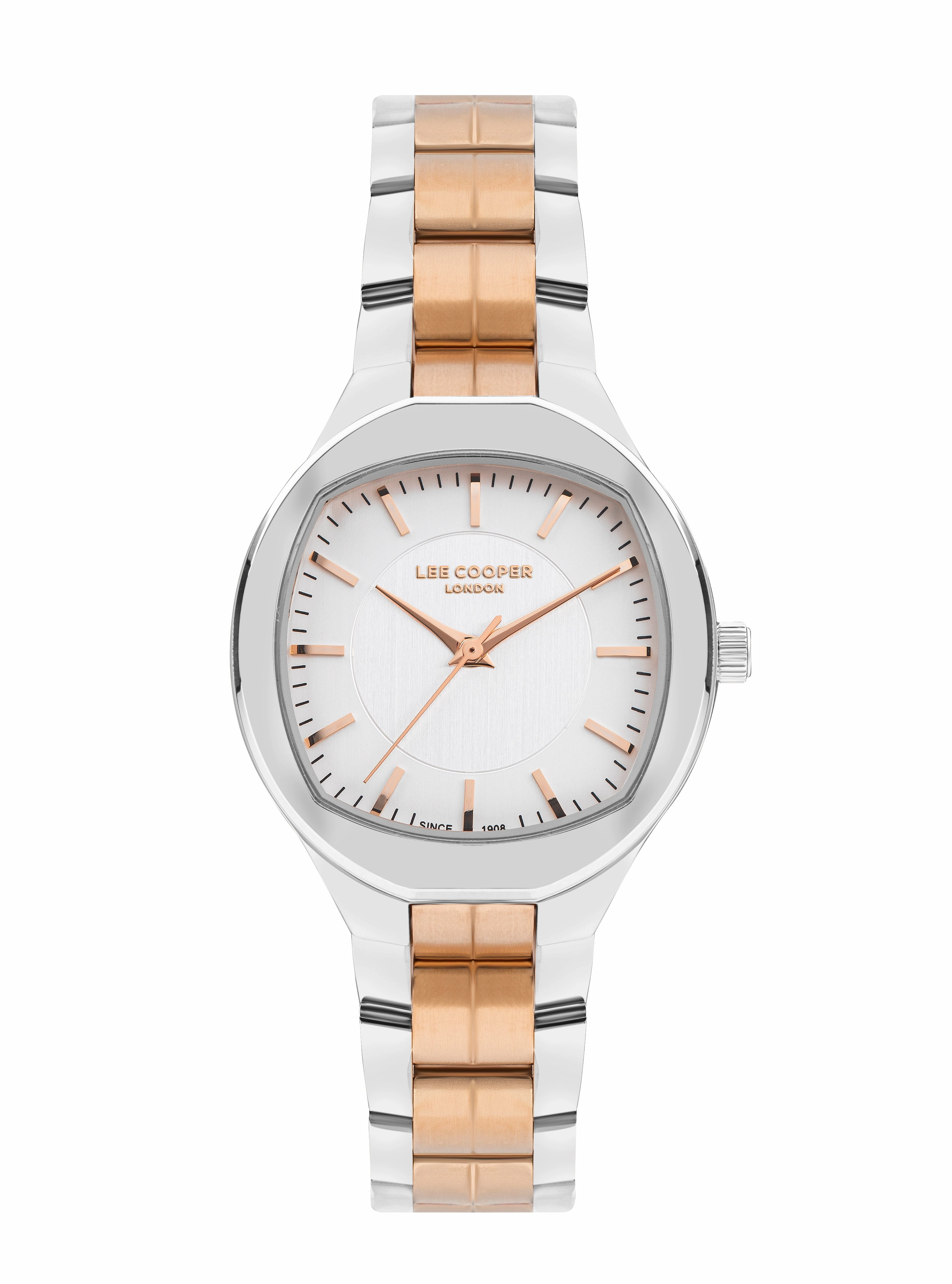 Lee Cooper - LC07850.530 - Women's Super Silver/Rose Gold Watch