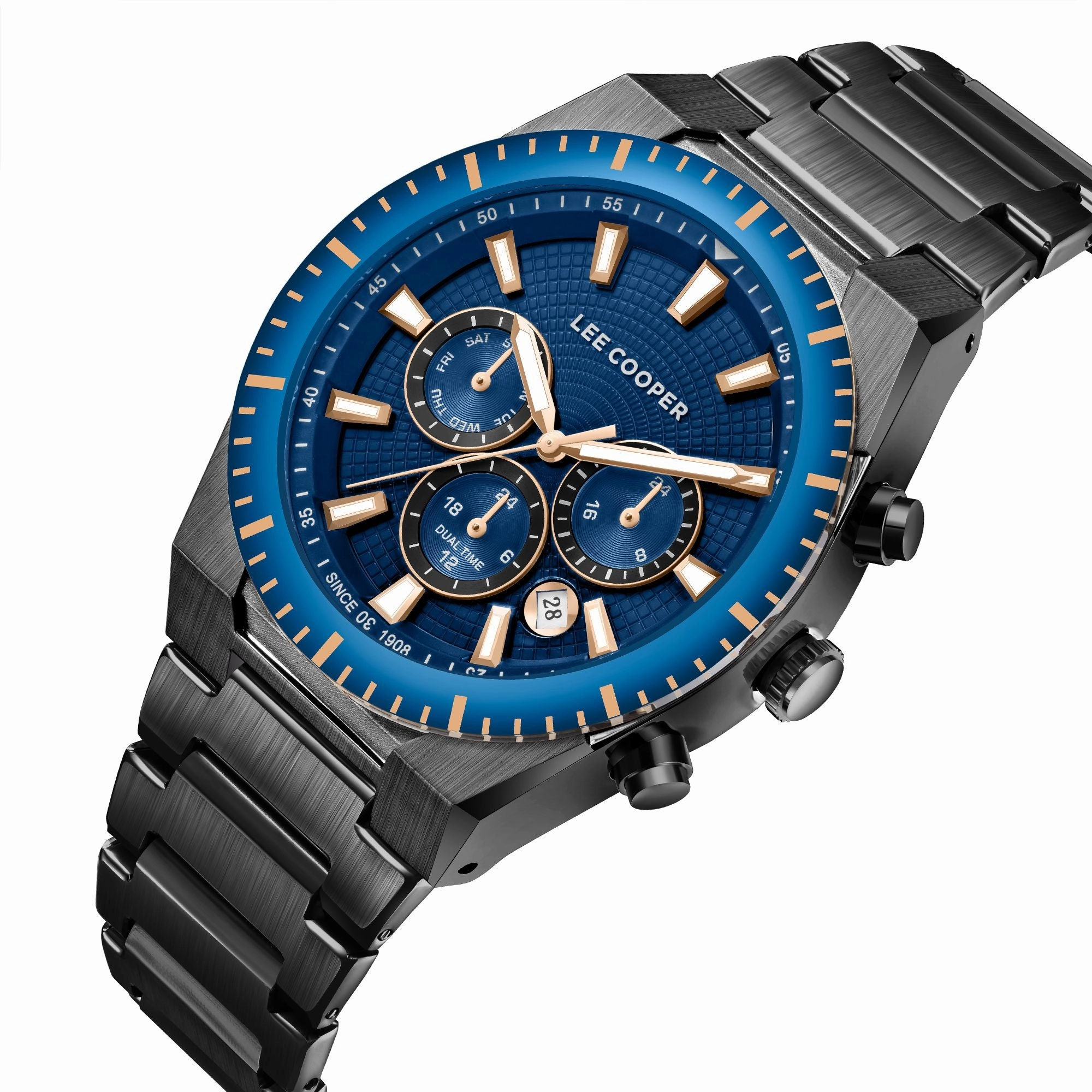 LEE COOPER - LC08100.090 - GENTS SUPERMETAL WRIST WATCH