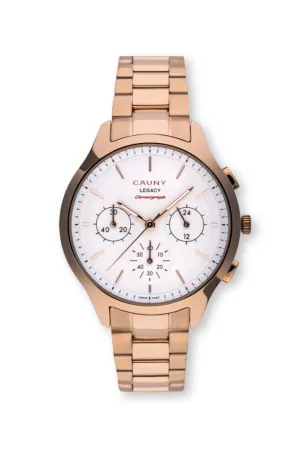 Legacy Woman Chronograph Rose Gold