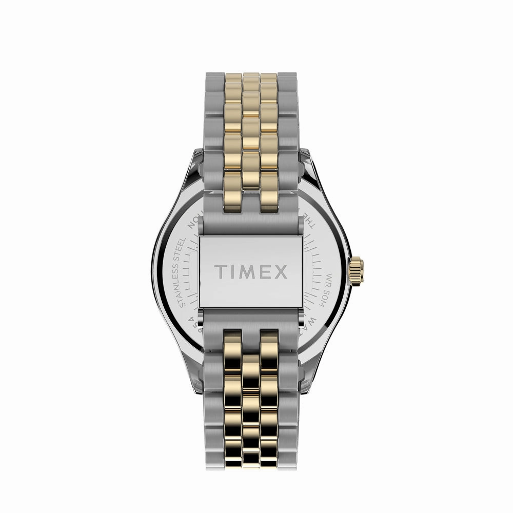 Legacy 3-Hand 34mm Stainless Steel Band