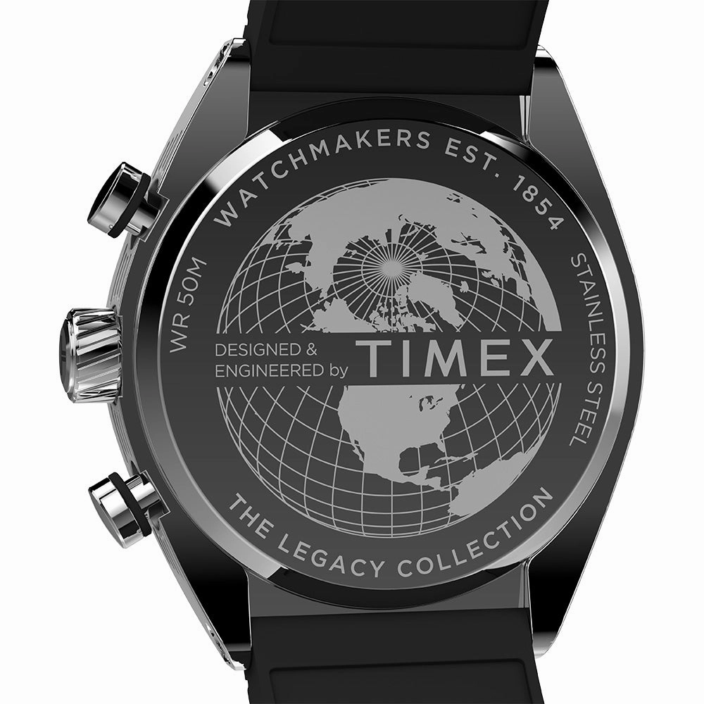 Legacy Tonneau Chronograph 42mm Rubber Band