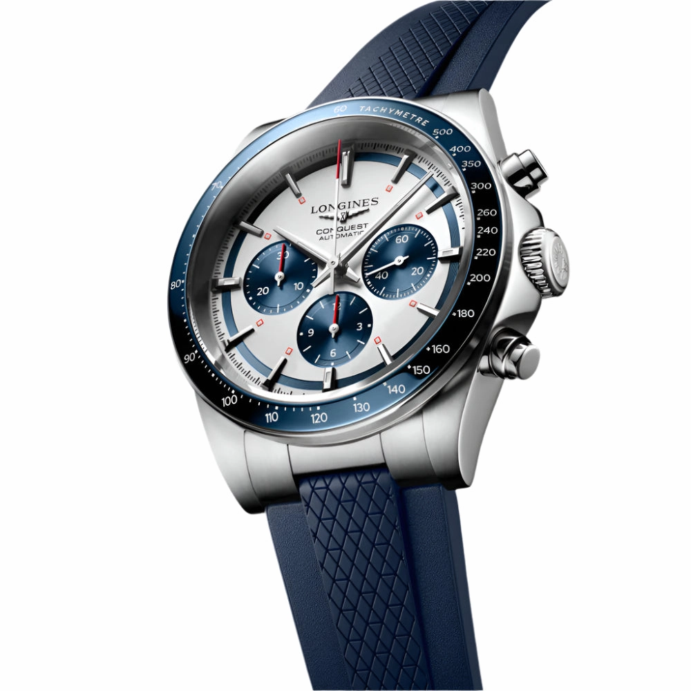Longines Conquest Chronograph 42mm Automatic Watch