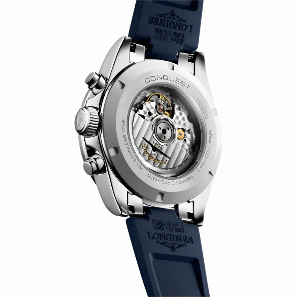 Longines Conquest Chronograph 42mm Automatic Watch