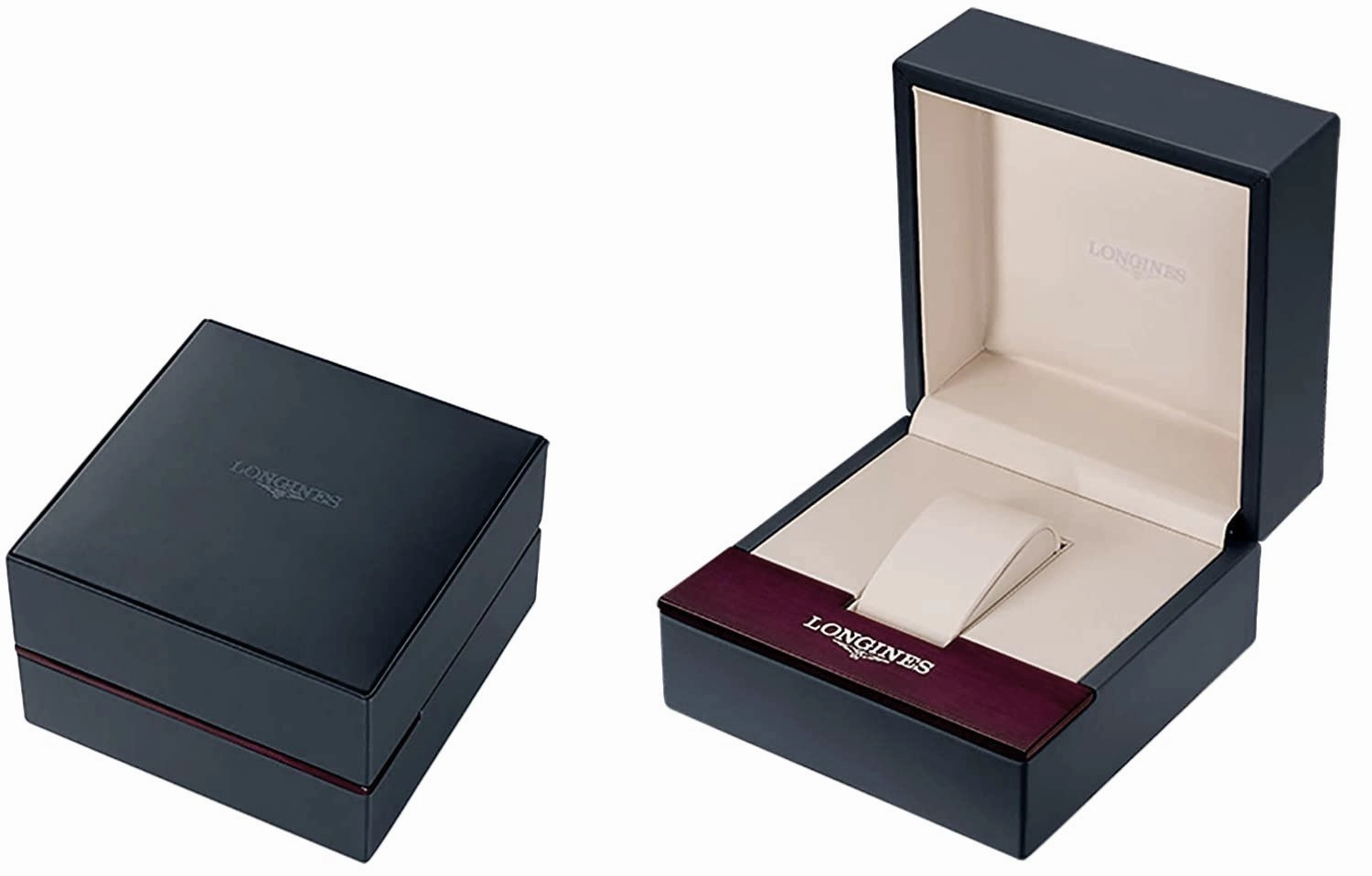 Longines Equestrian Stainless Steel Brown Leather Strap Silver-Tone Dial Date Quartz Womens Watch L6.130.4.73.2