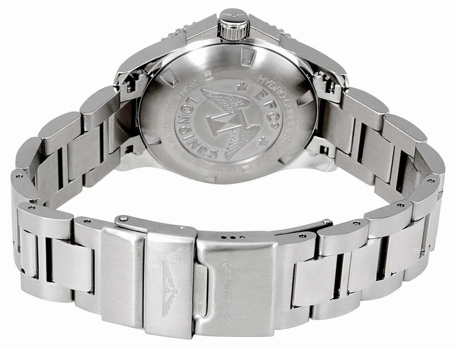 Longines HydroConquest Automatic Stainless Steel Blue Dial Date Divers Mens Watch L3.741.4.96.6