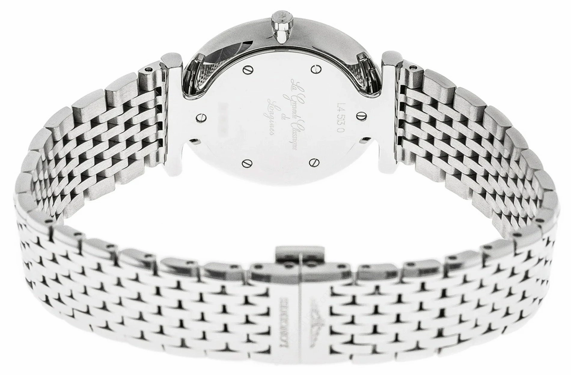 Longines La Grande Classique Diamonds Mother-of-Pearl Dial Stainless Steel Womens Watch L4.513.0.87.6