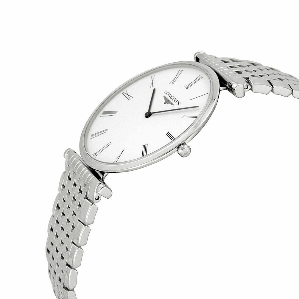 Longines La Grande Classique Stainless Steel Mens Watch White Dial L4.766.4.11.6