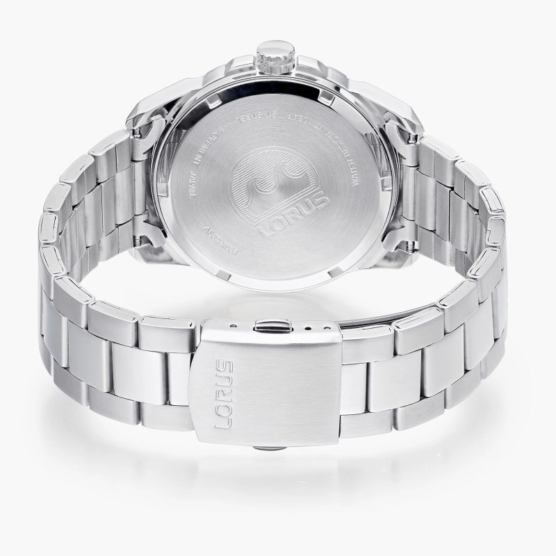 Lorus Blue Dial Solar Mens Watch RX369AX9