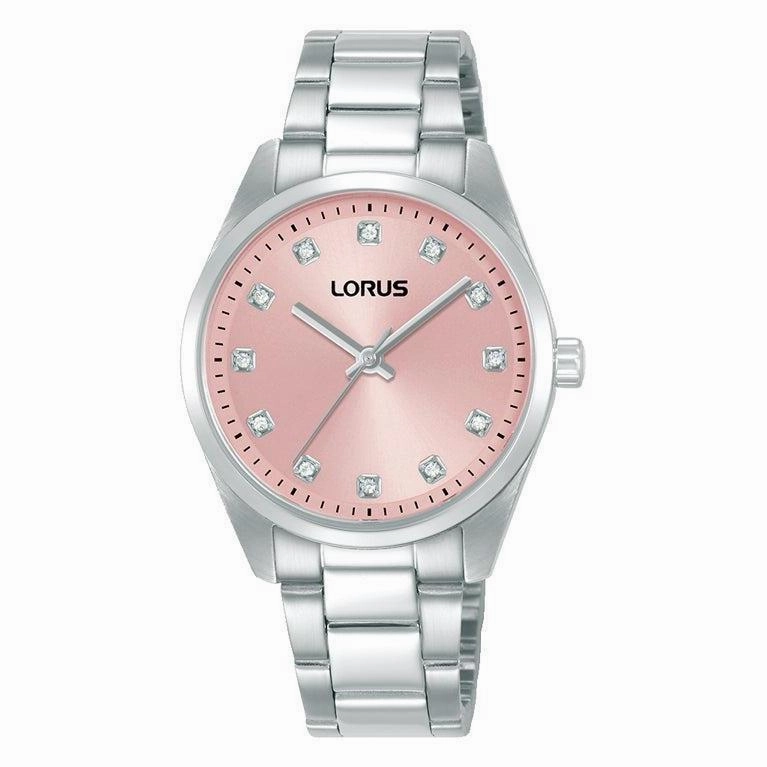 Lorus Ladies Pink Dial Watch