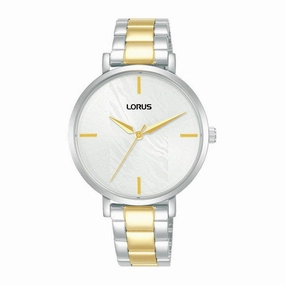 Lorus Ladies Two-Tone 3-Hands Watch