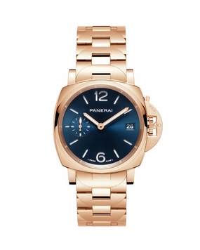 Luminor Due Tuttooro, Blue Dial