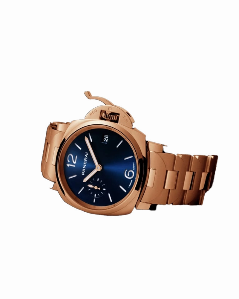 Luminor Due Tuttooro, Blue Dial